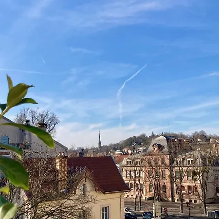 Appartement Avec Terrasse Et Parking Gratuit Accole Montbéliard Exterior foto