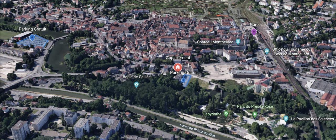 Apartamento Avec Terrasse Et Parking Gratuit Accole *